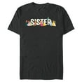 thumbnail image 1 of Disney Princess Squad Sister Family Trip Vacation Reunion - Short Sleeve Blended T-Shirt for Adults - Customized-Dark Heather, 1 of 5