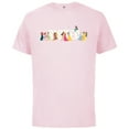 thumbnail image 1 of Disney Princess Squad Sister Family Trip Vacation Reunion - Short Sleeve Cotton T-Shirt for Adults - Customized-Soft Pink, 1 of 5