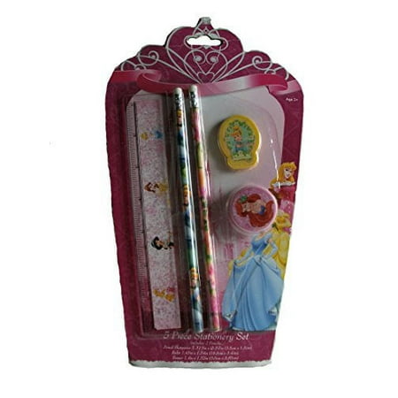 Disney Princess Stationery Set of 5 Pieces