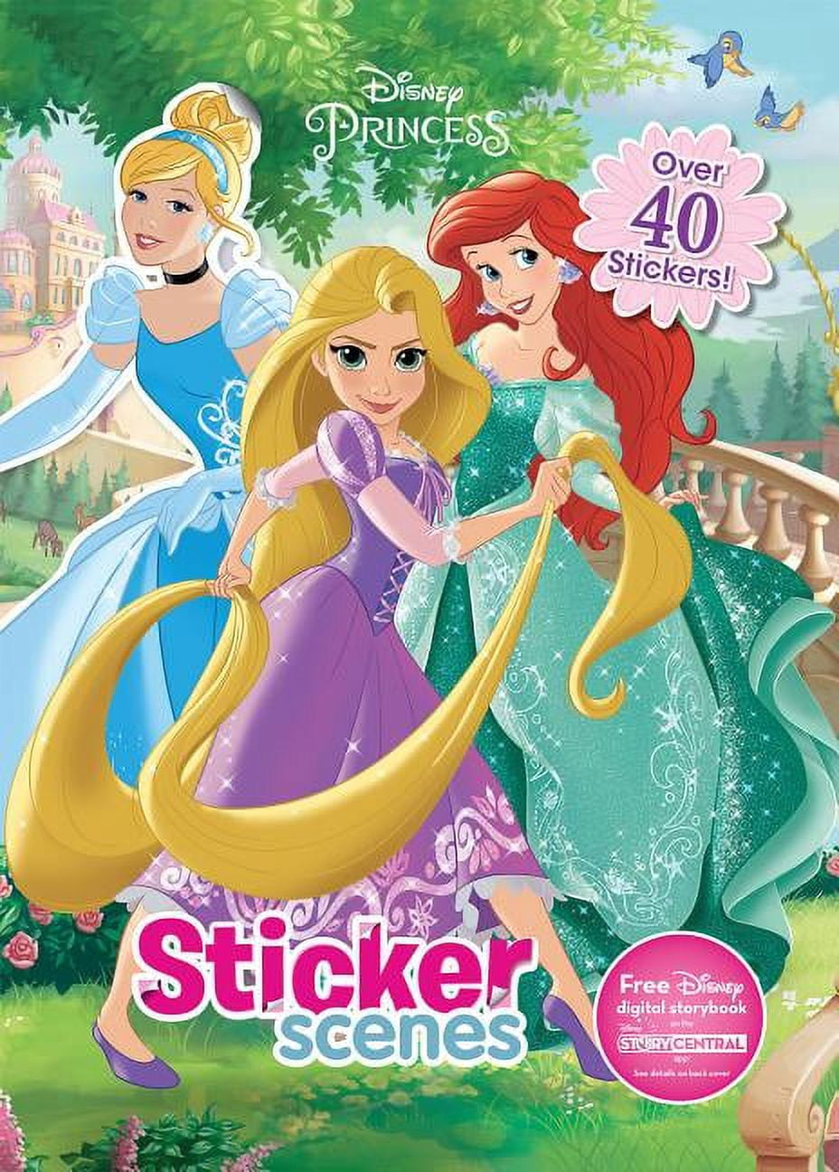Disney Princess Sticker Scenes: Over 40 Stickers! - Walmart.com