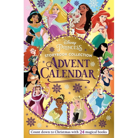 Disney Princess: Storybook Collection Advent Calendar : A Festive Countdown with 24 Books (Other)