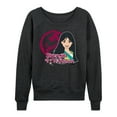 thumbnail image 1 of Disney Princess - Strength Of A Warrior - Women's Lightweight French Terry Long Sleeve Shirt, 1 of 5