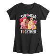 thumbnail image 1 of Disney Princess - Stronger Together Group - Toddler And Youth Girls Short Sleeve Graphic T-Shirt, 1 of 5