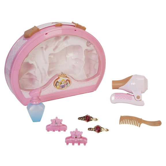 Disney Princess Style Collection Beauty Hair Tote with Hair Play Accessories