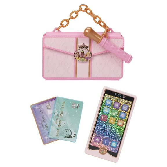 Disney's Style Collection Pretend Play Phone and Clutch with Realistic Sounds and Light Fits Age Group 3+