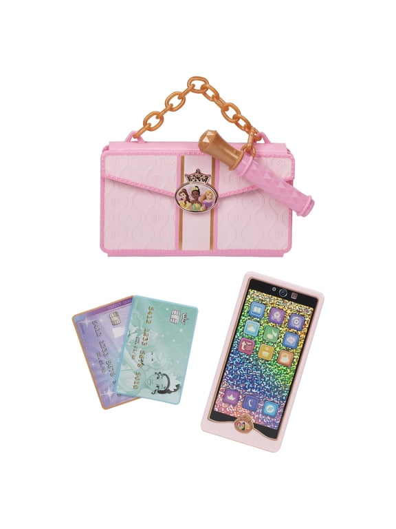 Disney's Style Collection Pretend Play Phone and Clutch with Realistic Sounds and Light Fits Age Group 3+