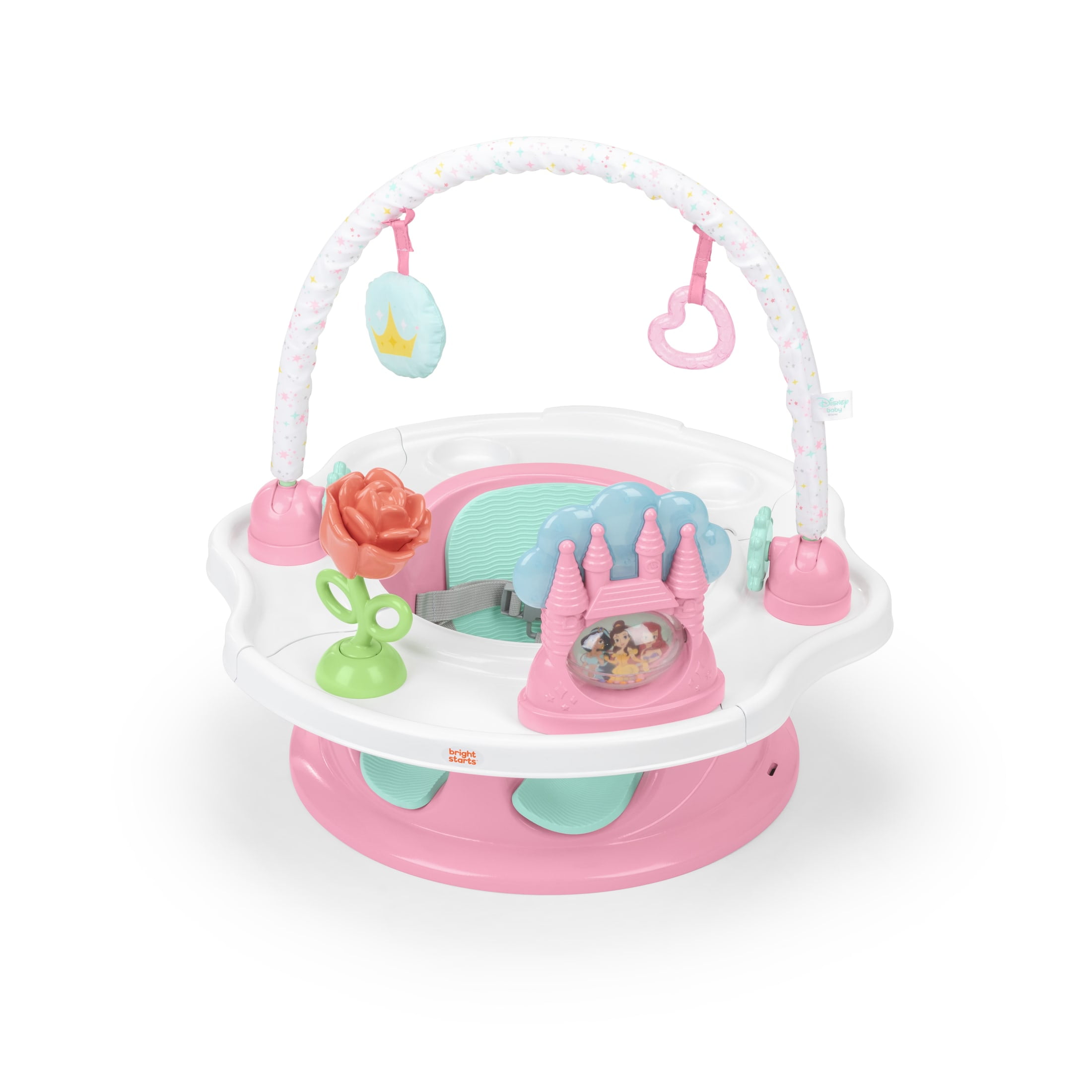 Disney Princess SuperSeat 3-in-1 Seat by Bright Starts, Pink, Girl, Infant