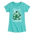 thumbnail image 1 of Disney Princess - Sweet Natured - Toddler & Youth Girls Short Sleeve T-Shirt, 1 of 5