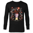 thumbnail image 1 of Disney Princess Sweet Snow White Chibi - Long Sleeve T-Shirt for Men - Customized-Black, 1 of 5