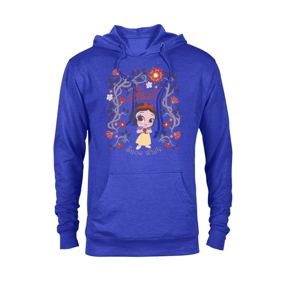 Disney Princess Sweet Snow White Chibi - Pullover Hoodie for Adults - Customized-Royal Heather