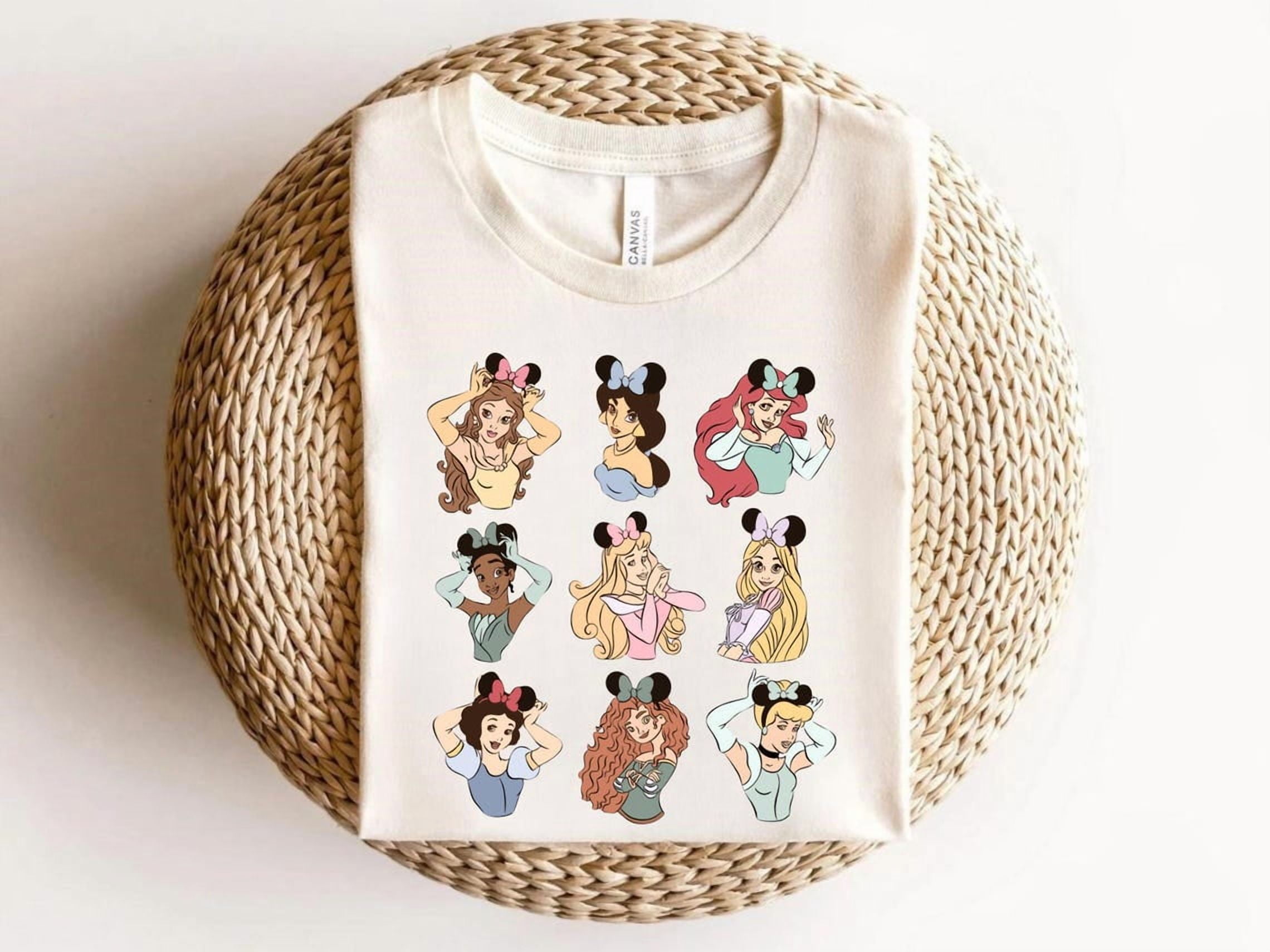 Disney Princess T-Shirt, Retro Birthday Trip Tee, Walt Disney World ...