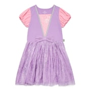Disney Princess Tangled Girls Rapunzel Cosplay Dress, Sizes 4-12
