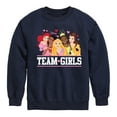 thumbnail image 1 of Disney Princess - Team Girls - Valentine's Day - Boys and Girls Youth Crewneck Fleece Sweatshirt, 1 of 5