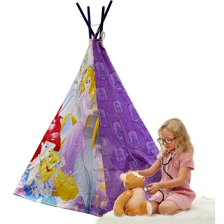Disney Princess Teepe Play Tent With Bonus Carry Bag
