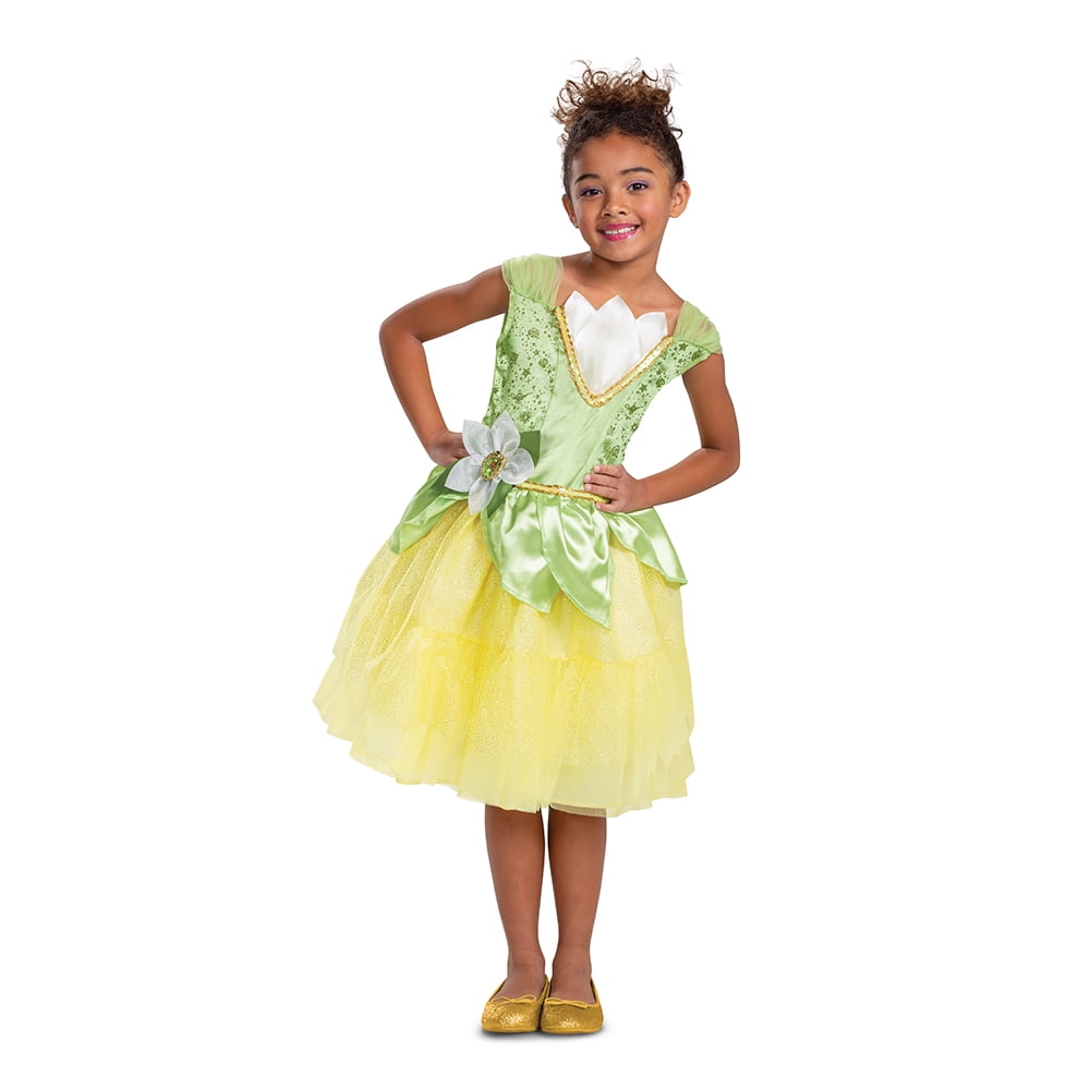Disney Princess & The Frog Girls Tiana Halloween Costume, Way To