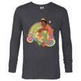 thumbnail image 1 of Disney Princess & The Frog Tiana Beauty & Grace - Long Sleeve T-Shirt for Men - Customized-Charcoal Heather, 1 of 5