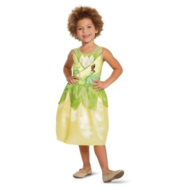 Disney Princess & The Frog Tiana Child Green Dress Costume Disney Princess & The Frog Tiana Child Green Dress Costume