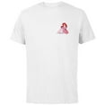 thumbnail image 1 of Disney Princess The Little Mermaid Ariel Christmas Gift - Short Sleeve Cotton T-Shirt for Adults - Customized-White, 1 of 5