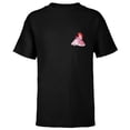 thumbnail image 1 of Disney Princess The Little Mermaid Ariel Christmas Gift - Short Sleeve T-Shirt for Kids - Customized-Black, 1 of 5