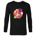thumbnail image 1 of Disney Princess The Little Mermaid Ariel Christmas Joy - Long Sleeve T-Shirt for Men - Customized-Black, 1 of 5