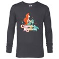 thumbnail image 1 of Disney Princess The Little Mermaid Ariel Courage & Kindness - Long Sleeve T-Shirt for Men - Customized-Charcoal Heather, 1 of 5