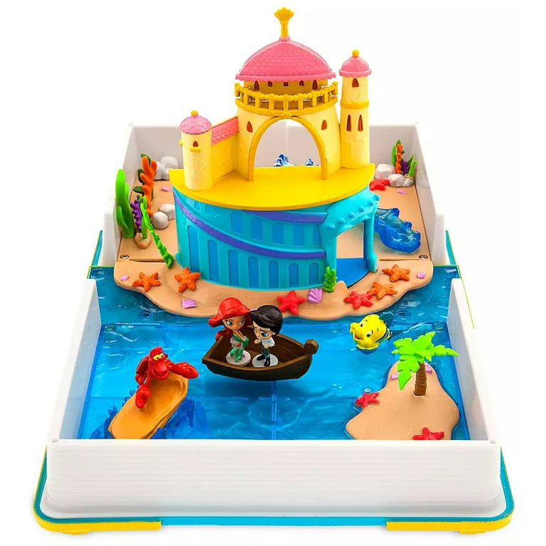 Disney Princess Ariel Storybook Playset - Petite Castle Toys Gift