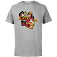 thumbnail image 1 of Disney Princess The Little Mermaid Ariel & Ursula Halloween - Short Sleeve Cotton T-Shirt for Adults - Customized-Athletic Heather, 1 of 5