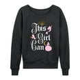 thumbnail image 1 of Disney Princess - This Girl Can - Women's Lightweight French Terry Long Sleeve Shirt, 1 of 5