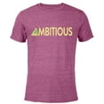 thumbnail image 1 of Disney Princess Tiana Ambitious - Short Sleeve Blended T-Shirt for Adults - Customized-Purple, 1 of 5