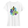 thumbnail image 1 of Disney Princess - Tiana And Florals - Women's Short Sleeve Graphic T-Shirt, 1 of 5