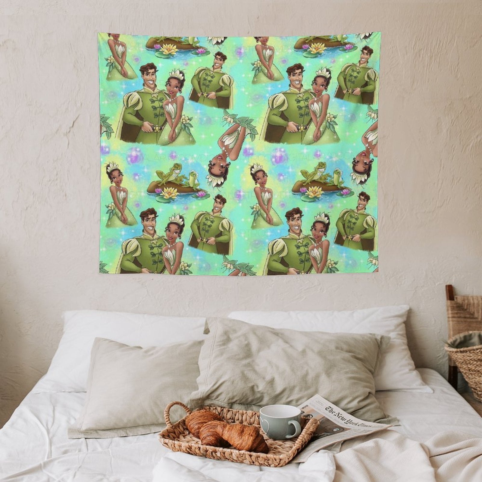 Disney-Princess Tiana And The Frog Tapestry,Disney-Princess Tiana And ...