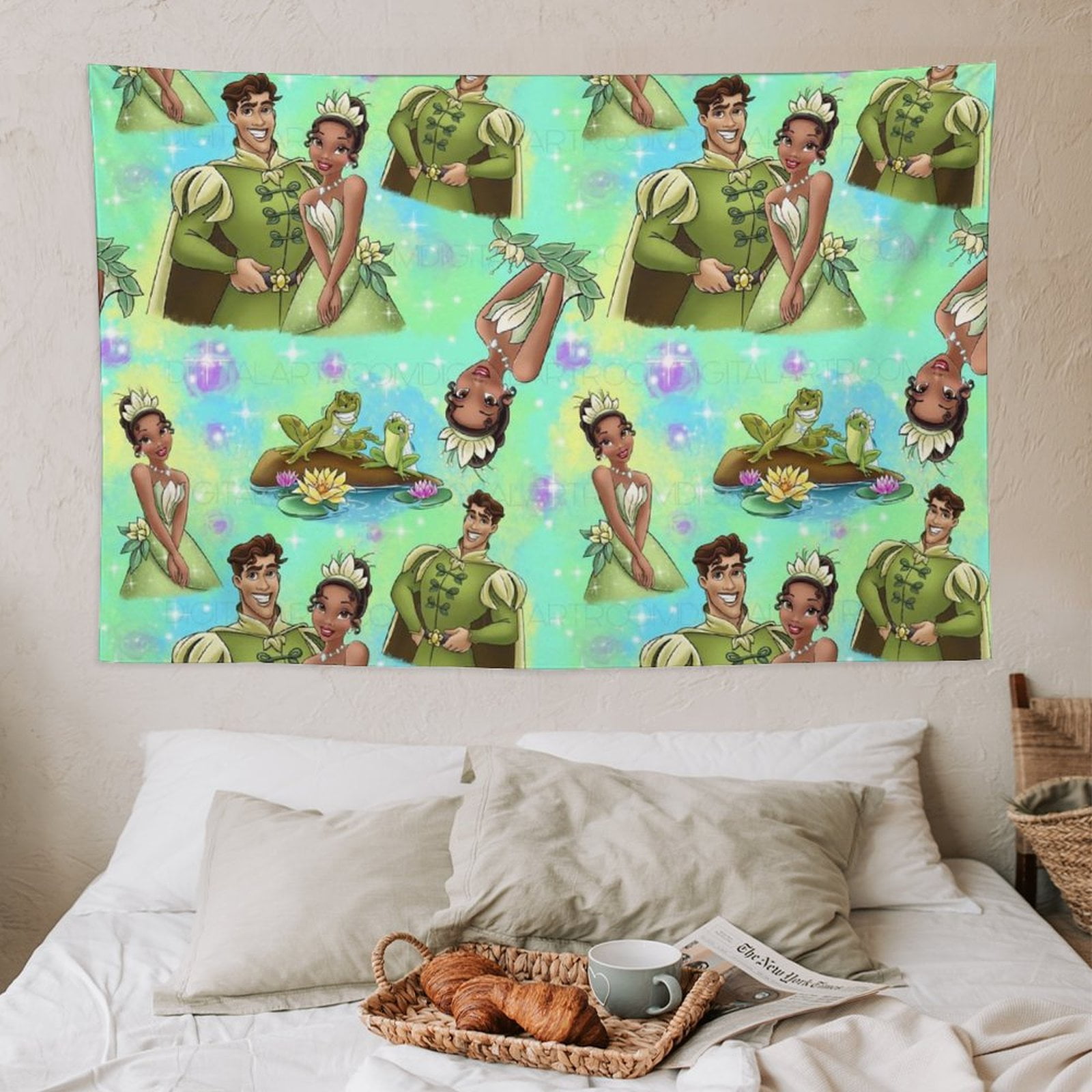 Disney-Princess Tiana And The Frog Tapestry,Disney-Princess Tiana And ...