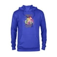 thumbnail image 1 of Disney Princess Tiana Ariel Rapunzel Friendship and Giving - Pullover Hoodie for Adults - Customized-Royal, 1 of 5