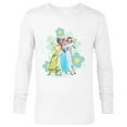 thumbnail image 1 of Disney Princess Tiana Ariel and Belle Seashell Selfie - Long Sleeve T-Shirt for Men - Customized-White, 1 of 5