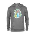 thumbnail image 1 of Disney Princess Tiana Ariel and Belle Seashell Selfie - Pullover Hoodie for Adults - Customized-Graphite Heather, 1 of 5