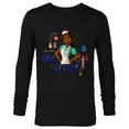thumbnail image 1 of Disney Princess Tiana Beignet Baker Goal Getter - Long Sleeve T-Shirt for Men - Customized-Black, 1 of 5