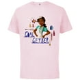 thumbnail image 1 of Disney Princess Tiana Beignet Baker Goal Getter - Short Sleeve Cotton T-Shirt for Adults - Customized-Soft Pink, 1 of 5
