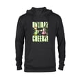 thumbnail image 1 of Disney Mickey & Friends Daisy & Minnie Holiday Cheers - Pullover Hoodie for Adults - Customized-Black, 1 of 5