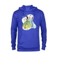 thumbnail image 1 of Disney Princess Tiana & Cinderella Graduation Class of 2024 - Pullover Hoodie for Adults - Customized-Royal, 1 of 5