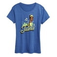 thumbnail image 1 of Disney Princess - Tiana Headshot  - Women's Short Sleeve Graphic T-Shirt, 1 of 5