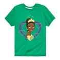 thumbnail image 1 of Disney Princess - Tiana - Hearts - Valentine's Day - Youth Short Sleeve Graphic T-Shirt, 1 of 3