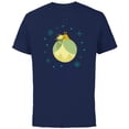 thumbnail image 1 of Disney Princess Tiana Holiday Christmas Ornament - Short Sleeve Cotton T-Shirt for Adults - Customized-Navy, 1 of 5