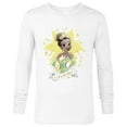 thumbnail image 1 of Disney Princess Tiana It’s My Birthday - Long Sleeve T-Shirt for Men - Customized-White, 1 of 5
