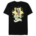 thumbnail image 1 of Disney Princess Tiana It’s My Birthday - Short Sleeve Blended T-Shirt for Adults - Customized-Black, 1 of 5