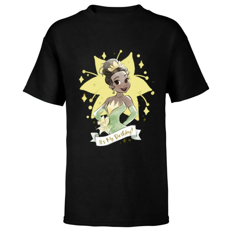 Disney Princess Tiana It's My Birthday Short Sleeve T-Shirt for