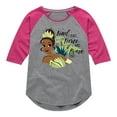 thumbnail image 1 of Disney Princess - Tiana Kind Fierce Brave - Toddler And Youth Girls Raglan Graphic T-Shirt, 1 of 5