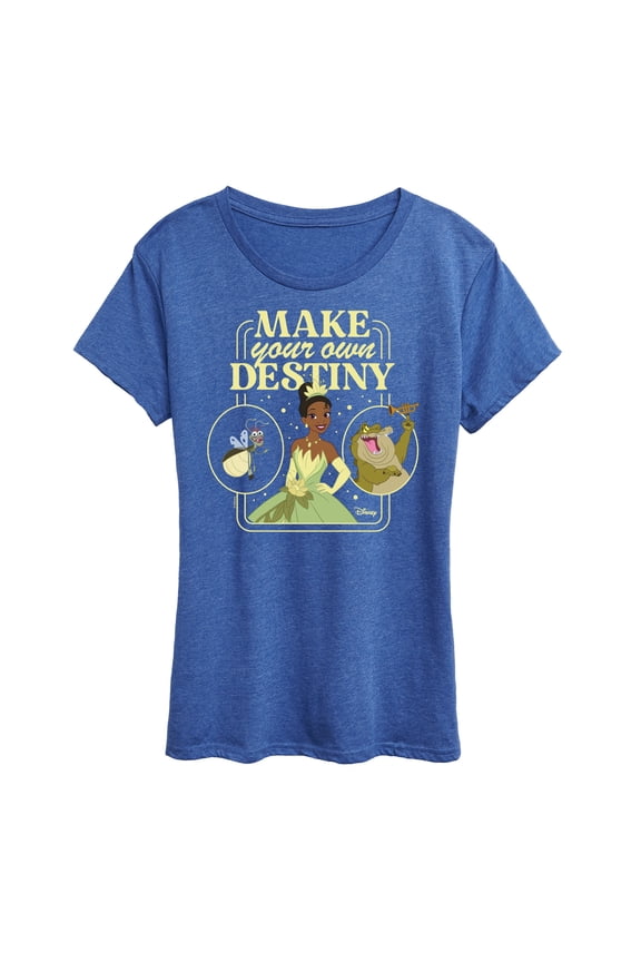 - Tiana Make Your Own Destiny - Women's Short Sleeve Graphic T-Shirt