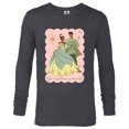 thumbnail image 1 of Disney Princess Tiana Naveen Jazzed to Call You My Valentine - Long Sleeve T-Shirt for Men - Customized-Charcoal Heather, 1 of 5