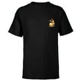 thumbnail image 1 of Disney Princess Tiana Small Print - Short Sleeve T-Shirt for Kids - Customized-Black, 1 of 5