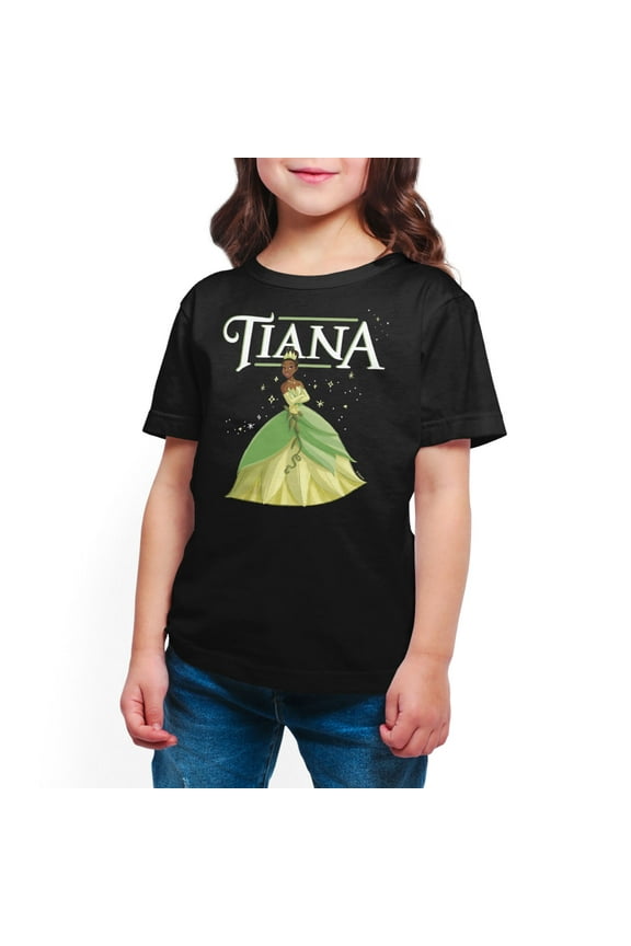 - Tiana - Toddler And Youth Short Sleeve Graphic T-Shirt